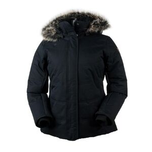 Obermeyer Tuscany Hooded Jacket in Black Size 12